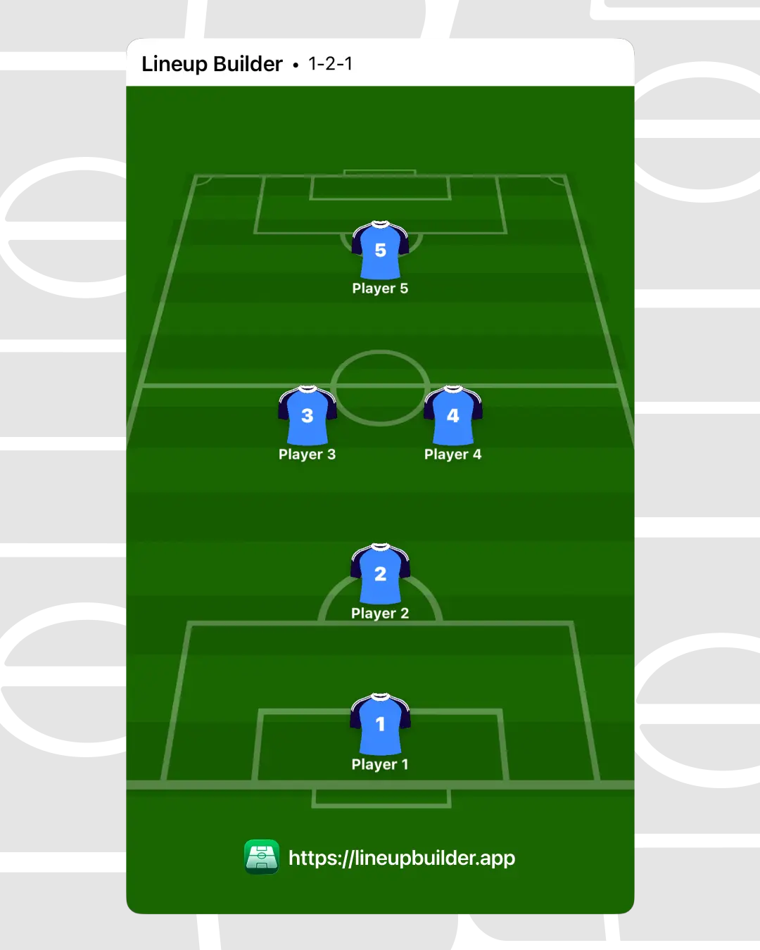 Best 5v5 Formation — football soccer formation lineup